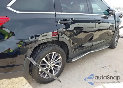 2019 Toyota Highlander Xle from USA, damaged, VIN 5TDKZRFH5KS560208
